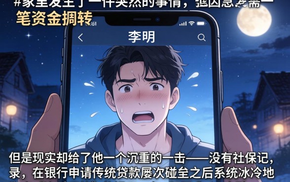 没有社保贷款下不来，详尽说明5个不用芝麻分能借的软件