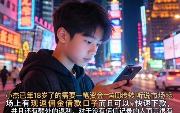 现返佣金借款口子，详尽说明5个网贷容易下款18岁的口子