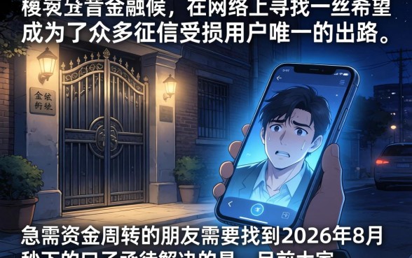 2026年8月秒下的口子，陈列五个网黑夜间可下款的口子