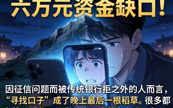 手机口子借款6w，陈列五个百分百下款无视黑白户网贷软件