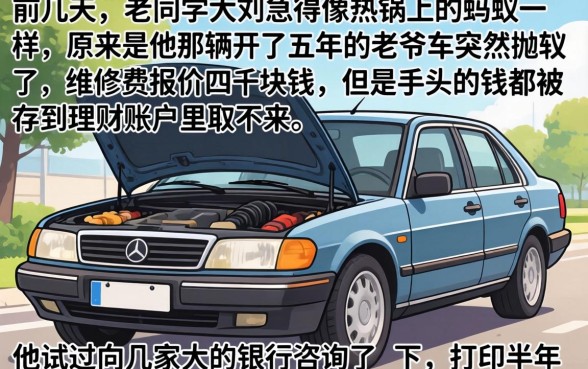 秒下款用车贷款，揭秘五个急用小钱不求征信流水轻松贷的口子