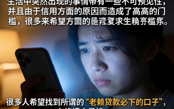 老赖贷款必下的口子，遴选5个新上线贷款平台门槛低口子