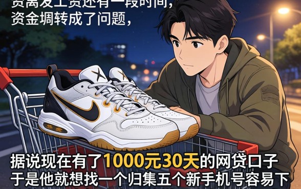 1000元30天的网贷口子，归集五个新手机号容易下款的app