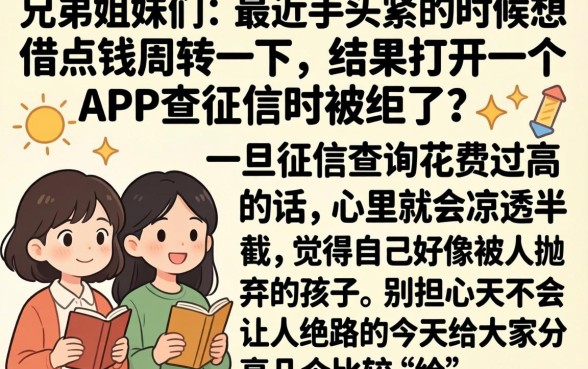 已经被多家网贷拒绝，归纳5个网贷无视不查征信软件