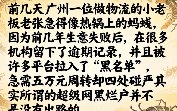 超级网黑烂户专用口子，细致阐述五个黑户可以做大额贷款平台