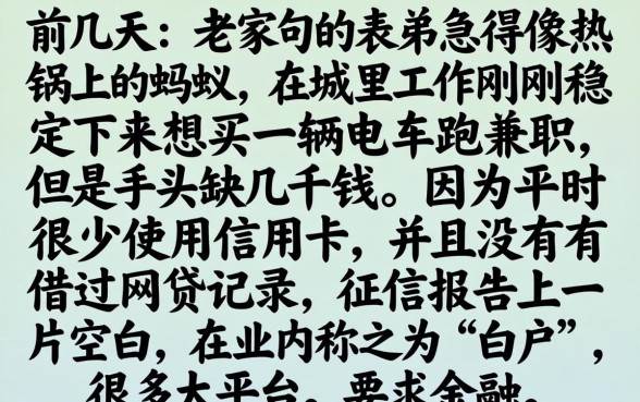 无视芝麻分的白户口子，倾情分享五个无视黑白必下款的网贷软件
