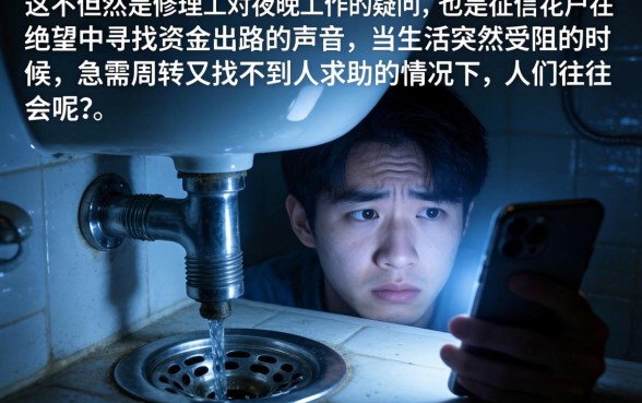 马桶的下水口子在哪，深入剖析五个手机小额黑户快速贷款口子