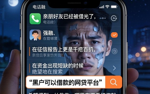 黑户能借的网贷软件，遴选五个无视逾期大数据花户黑户平台