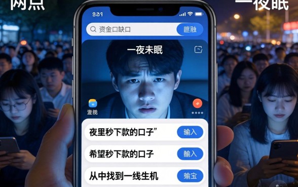夜里秒下款的口子，详尽说明五个无视黑白无视征信申请就下款的平台