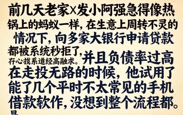 最新手机贷黑白口子，细致阐述五个不看负债秒下款的网贷app