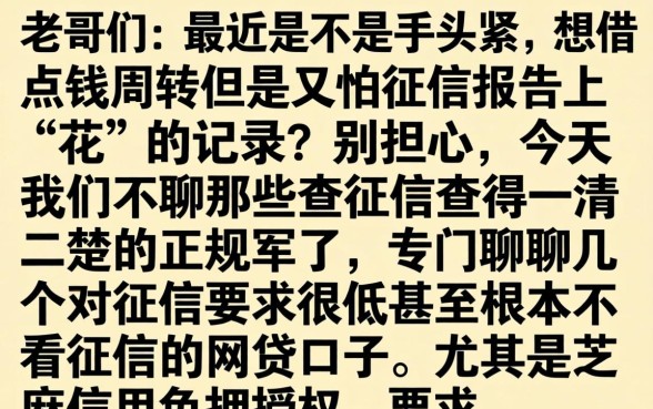 芝麻信用免押授权，整理五个能百分百通过的网贷口子