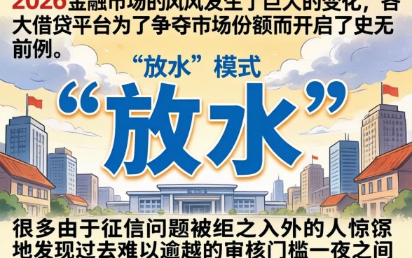 2026大放水秒批口子，归纳五个真正不查征信的贷款软件