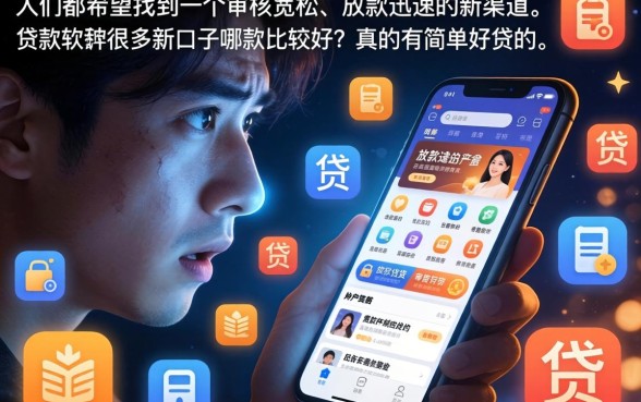 贷款软件太多新口子，深入剖析5个简单容易贷款软件