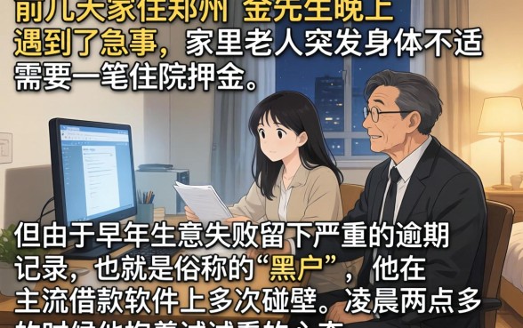 黑户夜间放款的网贷，详细阐述五个黑户能下款的软件