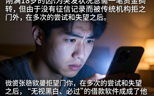 18岁借钱必过的软件，枚举5个借款无视黑白100%秒过