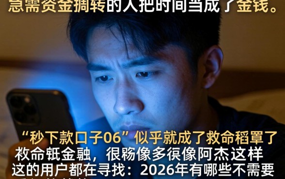 秒下款口子06，陈列5个不上征信报告的贷款口子