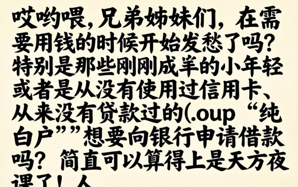 18岁纯白户能下款的口子，甄选五个大学生可以使用的app