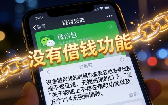 微信上没有借钱功能，深入剖析五个714无视逾期秒下的app