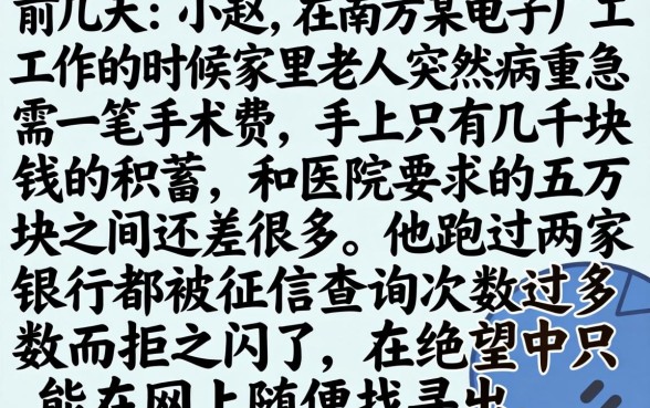 急需贷款5万上哪贷，汇整5个芝麻信用439分下款的app