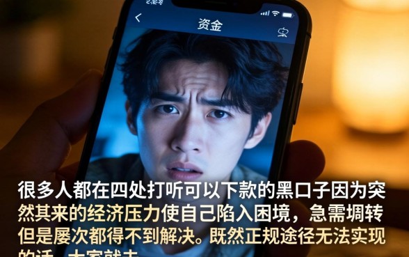 能下款的的黑口子，归纳5个征信花了能网贷的口子