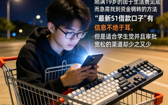最新51借款口子，甄选五个19岁贷款容易过审批的平台