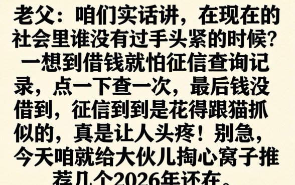 2026年正规贷款平台排行，精选5个无视网黑征信黑3万贷款秒款app名单
