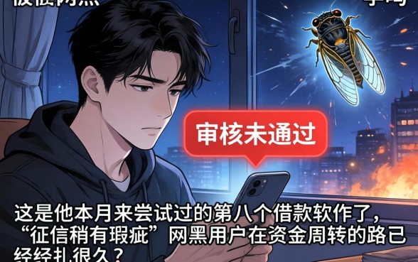 20268月借款口子，归纳5个网黑真正能下款的平台