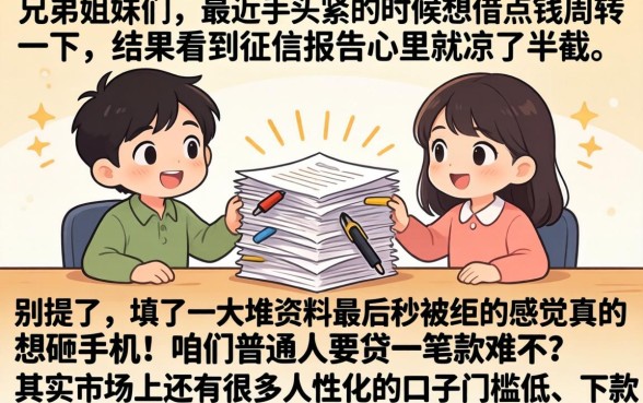 怎么了解借款口子，枚举五个黑户也能借款的口子