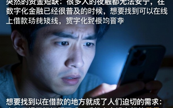 网上借款能下的口子，归纳五个手机可以临时借钱的口子