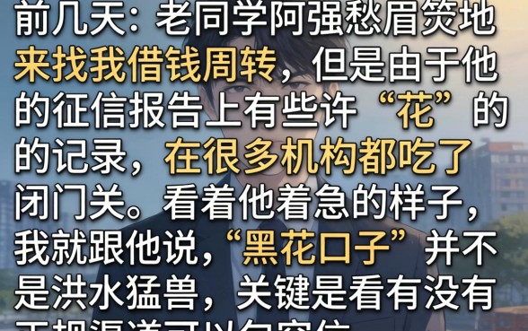 黑花口子借款好吗，概览5个不看征信查询的口子