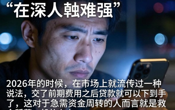 2026交了前期必下款的口子，归纳5个芝麻分负面借款的软件