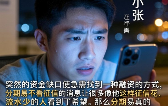 分期易不看征信吗，胪列5个急用小钱不求征信流水轻松贷的app