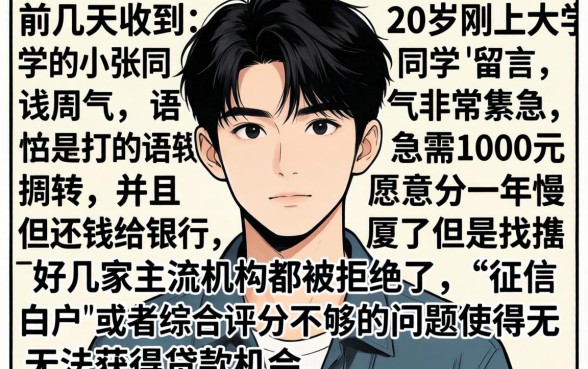 1000借款口子1年，归集五个20岁可以借钱平台不查征信的平台