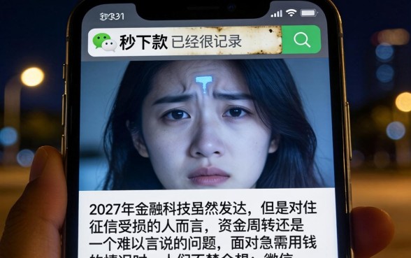 微信秒借款的小程序，梳理5个征信花了能网贷的平台