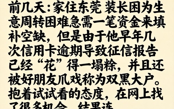 2026年双黑放水新口子，规整五个黑户下款软件