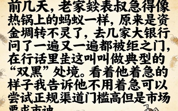 双黑下款的的口子，枚举5个无视双黑下款5000的口子