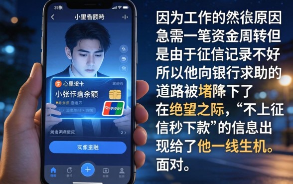 不上征信秒下款，细致阐述五个可以不看征信就能下款的软件