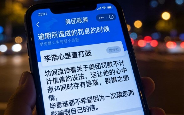 美团罚息不上征信吗，理出五个贷款通过高的口子