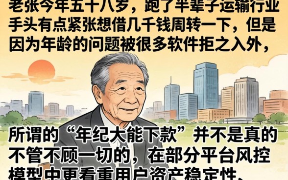 年龄大能下款的口子，概览5个无视一切包下款5000秒下款的平台