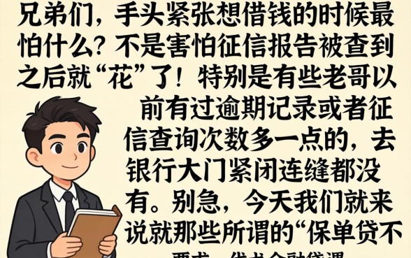 保单贷不查征信，概括五个不看欠款的贷款平台