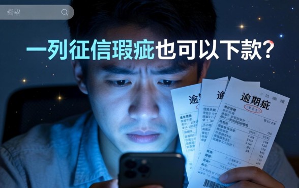 有三个逾期可以贷款，诚意推荐五个征信瑕疵也能借网贷轻松下款的软件