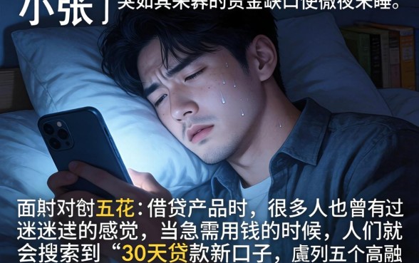 30天贷款新口子，胪列五个高能分期贷款软件新秀