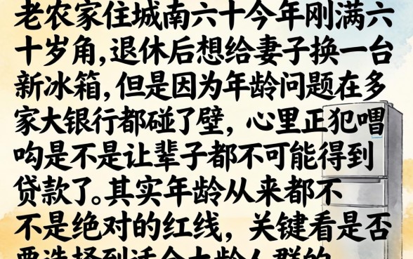 60岁能下款的口子,规整5个黑户能下款的软件