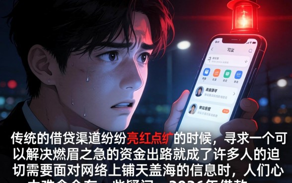 2026借款口子7天的，遴选五个无视评分的贷款平台