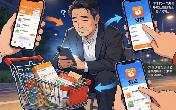 一千两千的借款口子，归集五个可以不看征信就能下款的口子