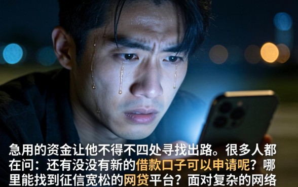 现在下款的新口子，理出5个对征信宽松的网贷口子