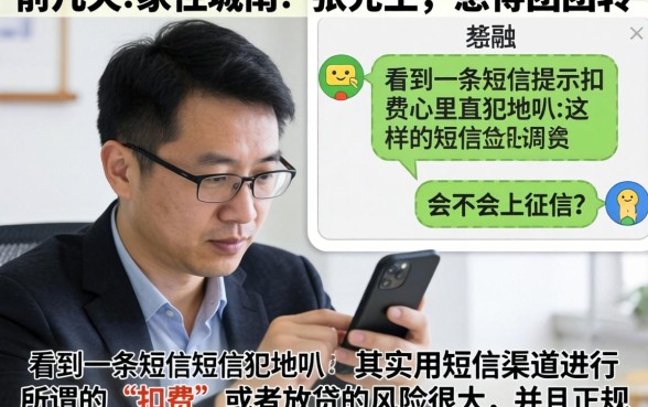 短信扣费不上征信吗，详尽说明5个高炮必下的新口子