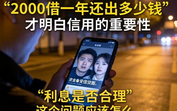 2000借一年还2400，详尽说明五个逾期必下款的软件