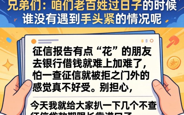 不查征信贷款期限长，详尽说明5个黑户可以下的贷款口子