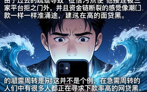 下款率高的网贷黑户，理出五个正规不看征信的小额贷款口子